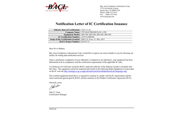 IC Notification Letter